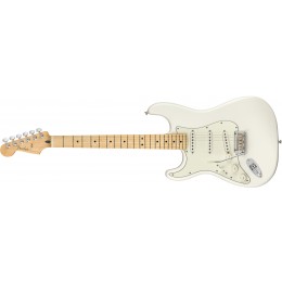 Fender-Player-Stratocaster-Left-Handed-Maple-Fingerboard-Polar-White-Front