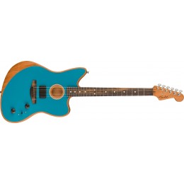 Fender American Acoustasonic Jazzmaster Ocean Turquoise Front