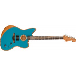 Fender American Acoustasonic Jazzmaster Ocean Turquoise Front