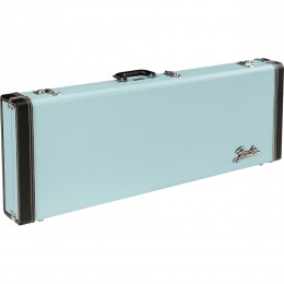 Fender Classic Series Wood Case Strat Tele Sonic Blue Front
