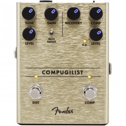 Fender Compugilist Compressor Distortion Pedal Front