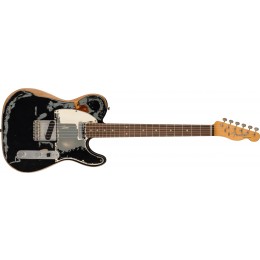 Fender Joe Strummer Telecaster Rosewood Fingerboard Black Front