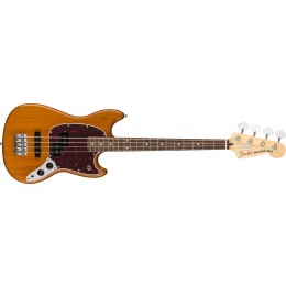 Fender Player Mustang Bass PJ Aged Natural Front