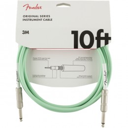 Fender Original Series Instrument Cable 10 Foot Surf Green Front