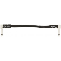 Fender Professional Series Patch Cable Angle Angle 6 Inch Black Front