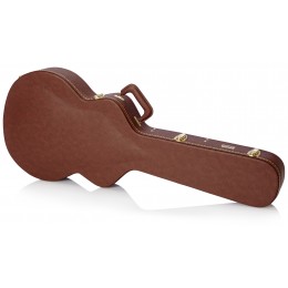 Gator GW-335-BROWN Semi Acoustic Guitar Case Closed 2