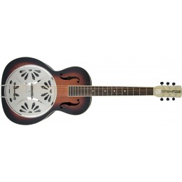 Gretsch G9220 Bobtail Round Neck Electro Resonator 2-Color Sunburst