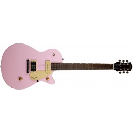 Gretsch G2215-P90 Streamliner Junior Jet Club P90 Shell Pink Front