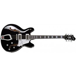 Hagstrom Super Viking Guitar Black