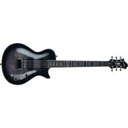 Hagstrom Ultra Swede Cosmic Black Burst