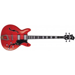 Hagstrom Viking Bass Wild Cherry Transparent