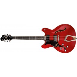 Hagstrom Viking Lefthand Wild Cherry Transparent