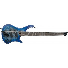 Ibanez EHB1505MS 5-String Multi-Scale Headless Bass Pacific Blue Burst Flat Front