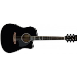 Ibanez PF15ECE-BK Black Acoustic Guitar
