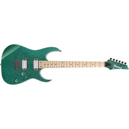 Ibanez-RG421MSP-Turquoise-Sparkle-Front