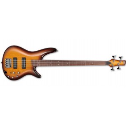 Ibanez SR370EF Fretless Bass Guitar Brown Burst Front