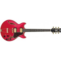 Ibanez AMH90 Cherry Red Flat Front