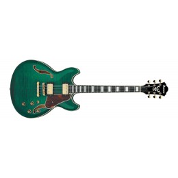Ibanez AS93FM Artcore Expressionist Transparent Moss Green