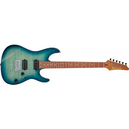 Ibanez AZ24S1F-TXB Transparent Turquiose Burst