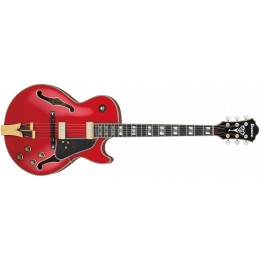 Ibanez GB10SEFM George Benson Signature Model Sapphire Red Front