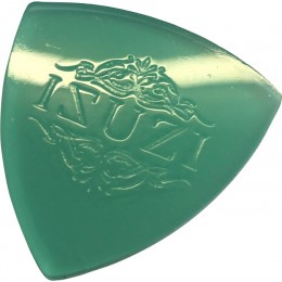 Isuzi-Custom-Silicone-Ukulele-Pick-Firm-Blue-Green Front