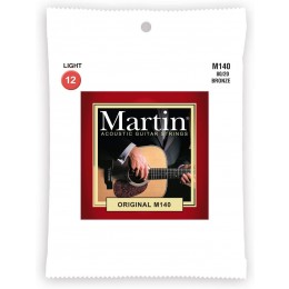 Martin M140 80/20 Bronze Acoustic Guitar Strings 12-54
