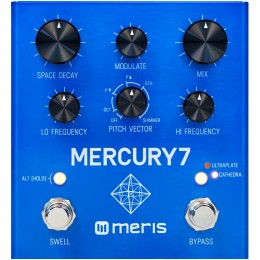 Meris Mercury7 Reverb Pedal Front
