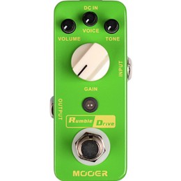 MOOER Rumble Drive Overdrive Pedal MOD2 Top