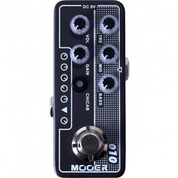 MOOER Two Stone 010 MMPA10 Guitar Preamp Pedal Top