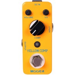 MOOER Yellow Comp MCS2 Optical Compressor Pedal