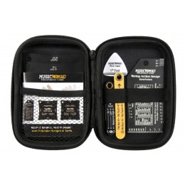 MusicNomad Precision Setup Gauge Set 6 piece MN604 Case Open