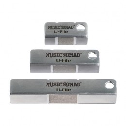MusicNomad U-File Single Fret Leveler, 3-Pack MN813