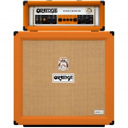 Orange Super Crush 100 With Crush Pro 412 Half Stack Pack Main