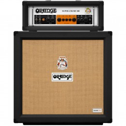 Orange-Super Crush 100 With Crush-Pro 412 Half Stack Pack Black Main