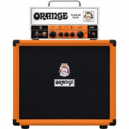 Orange Terror Bass 2 with OBC-112 Half Stack Package