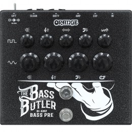 Orange Bass Butler Bi-amp bass preamp pedal Front