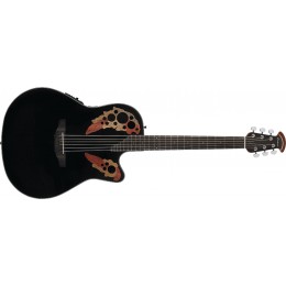 Ovation CE44-5 Celebrity Elite Mid Depth Black Front