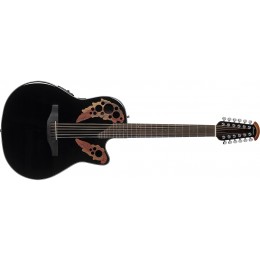 Ovation CE4412-5 Celebrity Elite 12-String Mid Depth Black Front