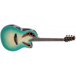 Ovation CE44X-9B Celebrity Elite Plus Mintburst Front