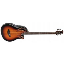 Ovation CEB44-1N Celebrity Elite Plus Bass New England Burst Front