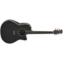 Ovation Pro Series Custom Balladeer Europe Line Black