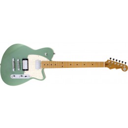 Reverend-Charger-HB-Metallic-Alpine-Front