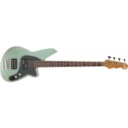 Reverend Mercalli 4 Bass Metallic Alpine, Army Green Pickguard