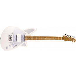 Reverend BC1 Billy Corgan Signature Satin Pearl White Front