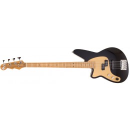 Reverend Decision P Bass Left Handed Midnight Black