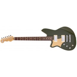 Reverend Descent RA Baritone Left Handed Army Green