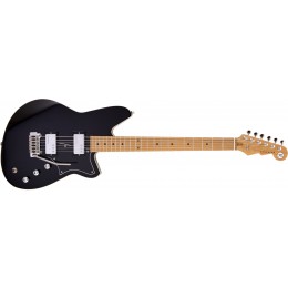 Reverend Descent W Baritone Midnight Black Front