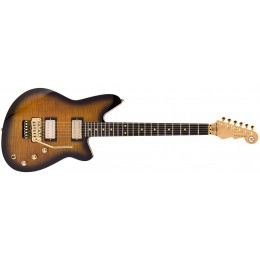 Reverend Kingbolt RA Floyd Transparent Coffee Burst Flame Maple