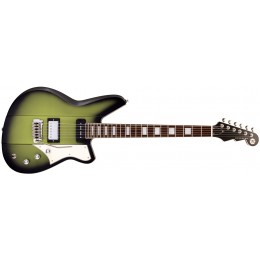 Reverend Warhawk Double Agent W Avocado Burst Front