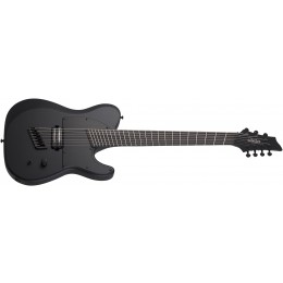 Schecter PT-7 MS Black Ops Satin Black Open Pore